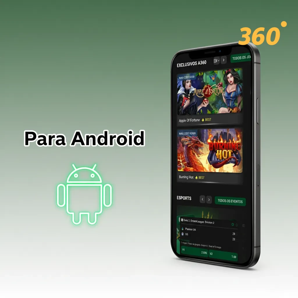 Guia Android: requisitos (Android 7.0, 2 GB RAM); passos APK, permitir, instalar, login, updates; ou use o site móvel.