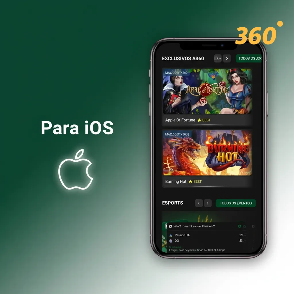 App para iPhone e iPad: instale via App Store, login, Face/Touch ID, notificações; iOS 13+; atalho via Safari.