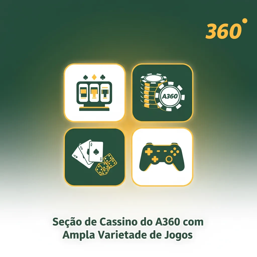 Lobby do A360 com 3.000+ jogos, categorias (Slots, Crash, Jogos de mesa) e filtros por provedor, recursos e volatilidade.